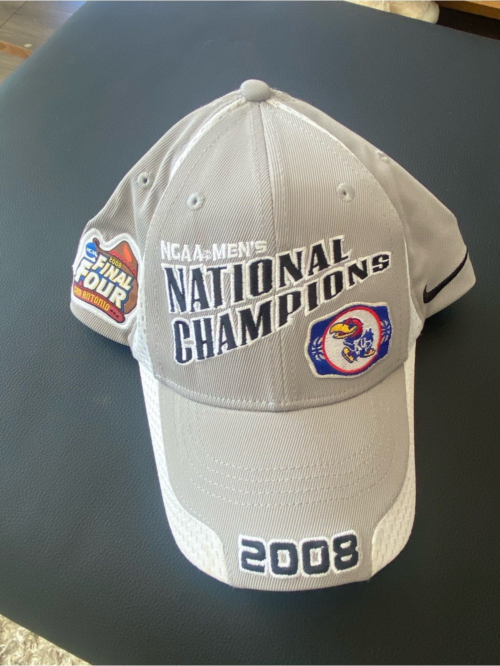Nike Kansas Jayhawks 2008 NCAA National  Champions Hat